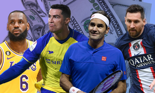 Các vận động viên trong cuộc đua kịch tính về tiền lương và thu nhập