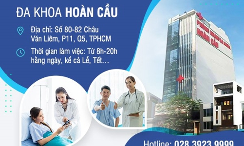 3 lý do nên chọn Phòng khám Đa khoa Hoàn Cầu TP.HCM