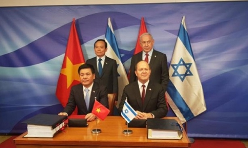 Hiệp định Thương mại tự do Việt Nam và Israel chính thức được ký kết