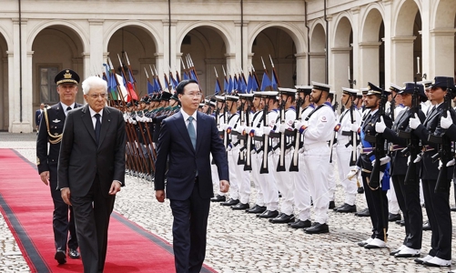 Đẩy mạnh quan hệ Đối tác chiến lược Việt Nam-Italy