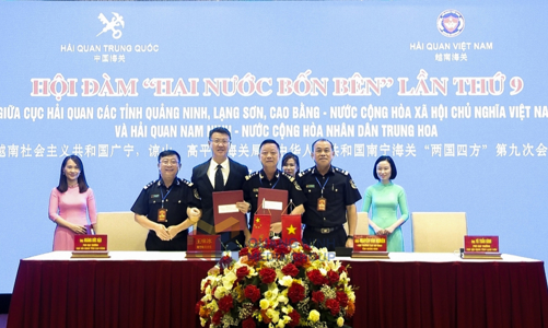 Hải quan Việt Nam – Trung Quốc tổ chức hội đàm “Hai nước bốn bên” lần thứ 9