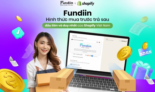 Fundiin giữ vững vị thế là phương thức thanh toán trả sau duy nhất trên Shopify Việt Nam