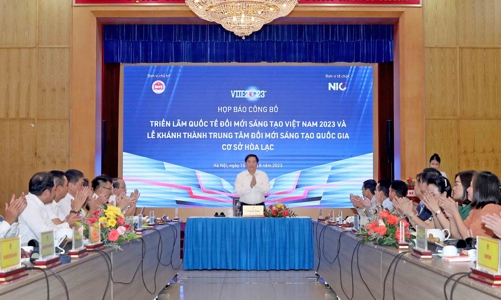 Sắp khánh thành Trung tâm Đổi mới sáng tạo quốc gia cơ sở Hòa Lạc