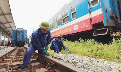Nỗ lực “thay áo” hoạt động duy tu, sửa chữa đường sắt