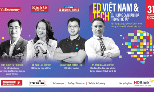 [Trực tiếp] Toạ đàm: Edtech Việt Nam & xu hướng cá nhân hóa trong học tập