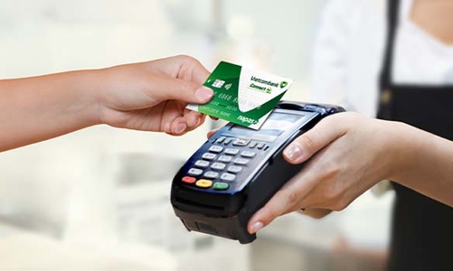 Thẻ Vietcombank contactless không thể thiếu trong thời đại số