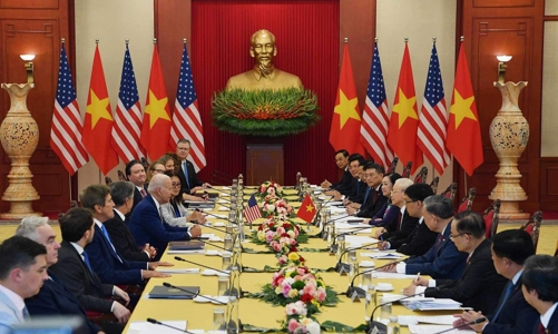 Việt Nam - Hoa Kỳ nâng cấp quan hệ lên Đối tác Chiến lược Toàn diện vì hòa bình, hợp tác và phát triển bền vững