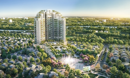 Nghệ An sắp xuất hiện toà tháp biểu tượng với hơn 500 biệt thự sân vườn giữa mây trời