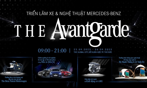 Đón chờ trải nghiệm đa màu sắc tại Triển lãm xe và nghệ thuật Mercedes-Benz