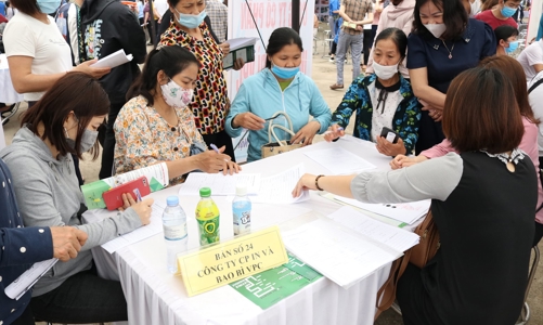 Hà Nội: Lao động hưởng bảo hiểm thất nghiệp giảm dần 