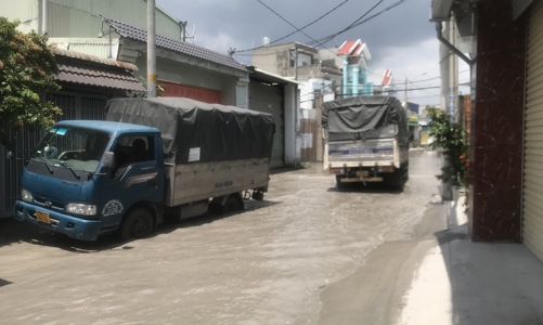 TP.HCM: Quận 12 buộc dân đóng tiền làm cống mới làm đường