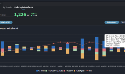 Thị trường hồi phục, khối ngoại và tự doanh tranh thủ thoát hàng, nhà đầu tư cá nhân vẫn mua mạnh