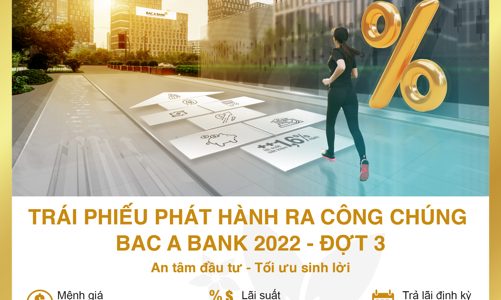 Bac A Bank chính thức phát hành hơn 3.000 tỉ đồng trái phiếu ra công chúng