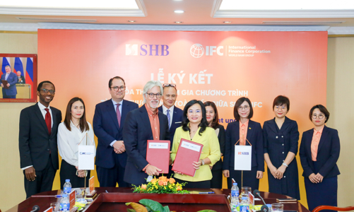 SHB tham gia Chương trình Tài trợ Thương mại Toàn cầu của IFC với hạn mức 75 triệu USD