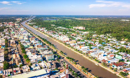 Hậu Giang: Quy hoạch chung đô thị Ngã Sáu là đô thị loại IV