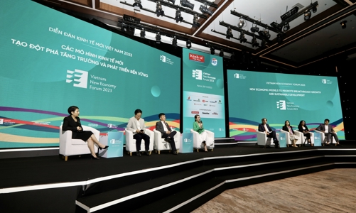 Những hình ảnh ấn tượng tại Diễn đàn Kinh tế mới và Thương hiệu mạnh Việt Nam 2023