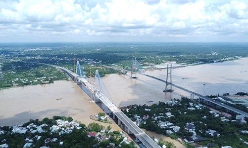 Cầu Mỹ Thuận 2 sẽ hợp long vào giữa tháng 10/2023