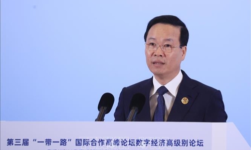 Chủ tịch nước: Việt Nam xác định không gian mới là kinh tế số