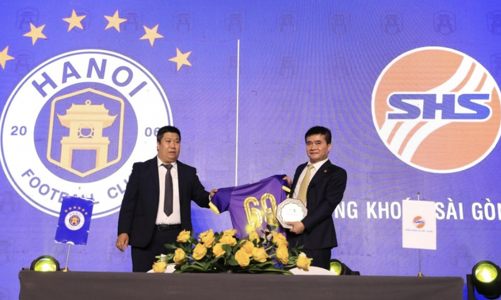 Tài trợ 10 tỷ cho Hanoi FC, SHS kỳ vọng phát triển khách hàng từ... bóng đá