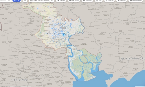TP.HCM sẽ đưa vào sử dụng Bản đồ số tích hợp dữ liệu đa ngành
