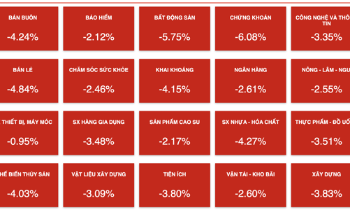 VN-Index hoảng loạn bay gần 40 điểm ngay phiên sáng, điều gì đang diễn ra với chứng khoán Việt Nam?