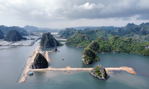 Xử phạt chủ đầu tư khu đô thị lấn biển ở vịnh Hạ Long 125 triệu đồng