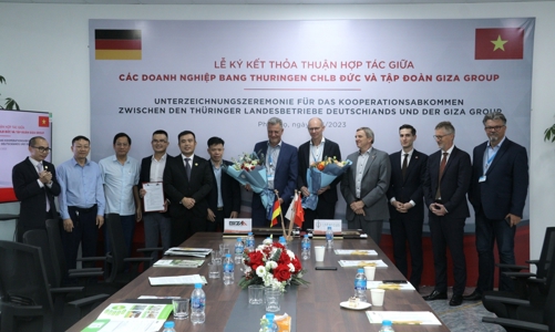 Giza hợp tác với doanh nghiệp bang Thuringen, Đức thúc đẩy đầu tư và phát triển công nghiệp