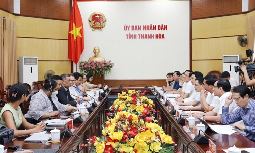 Lộ trình thực hiện dự án hơn 37 triệu USD tại Thanh Hóa