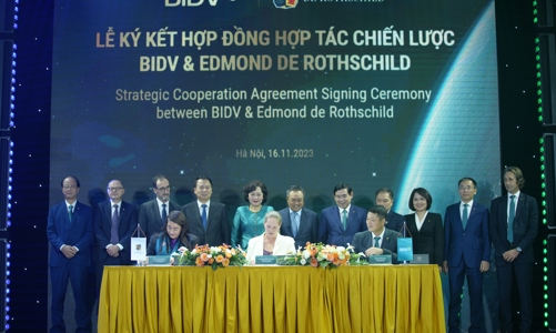 BIDV và Edmond de Rothschild hợp tác chiến lược cung cấp dịch vụ Private Banking hàng đầu Việt Nam