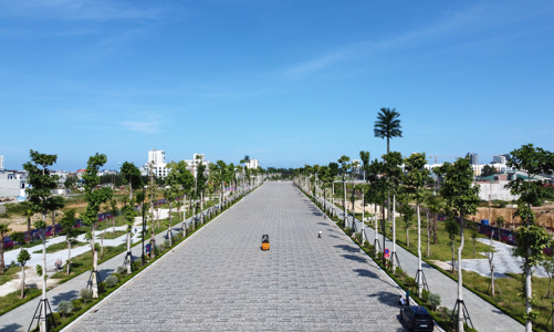 Cận cảnh một trong những đại lộ đẹp nhất tỉnh Thanh Hóa hiện nay