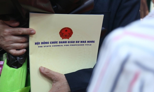 Công nhận 630 Giáo sư, Phó Giáo sư năm 2023