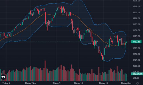 VN-Index vượt 1.100 điểm, cổ phiếu dầu khí tăng rực rỡ