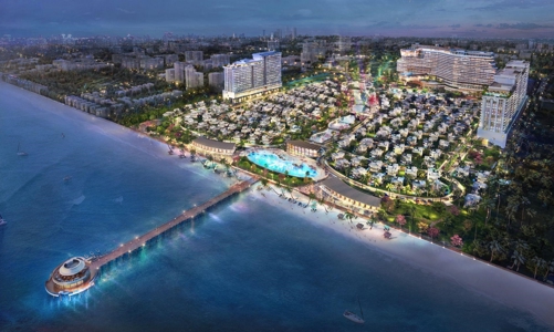 Bất động sản nghỉ dưỡng nằm trong tổ hợp biển 5 sao thu hút kiều hối cuối năm