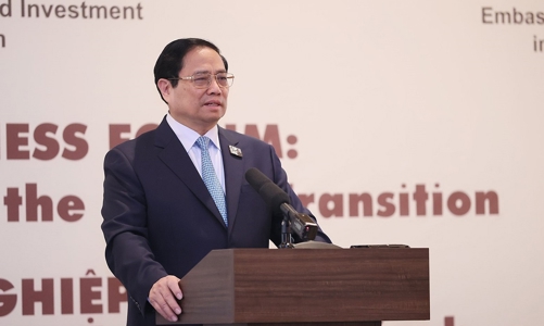 Thủ tướng: Chuyển đổi xanh, chuyển đổi số, đổi mới sáng tạo là lựa chọn chiến lược và ưu tiên hàng đầu của Việt Nam