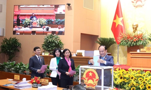 HĐND thành phố Hà Nội công bố kết quả lấy phiếu tín nhiệm