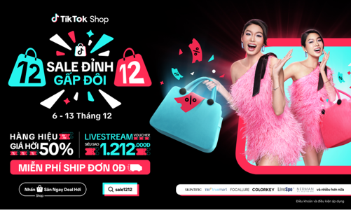 Doanh nghiệp tìm thấy lời giải cho doanh số cuối năm trên TikTok Shop.