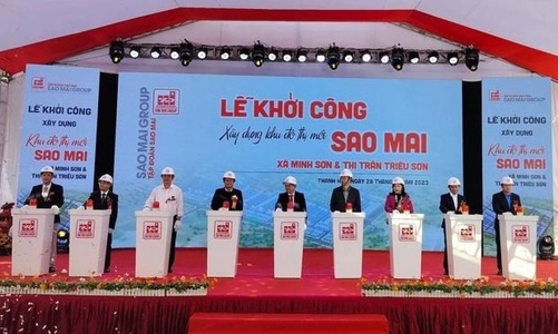 Khởi công khu đô thị nghìn tỷ tại Triệu Sơn, Thanh Hóa