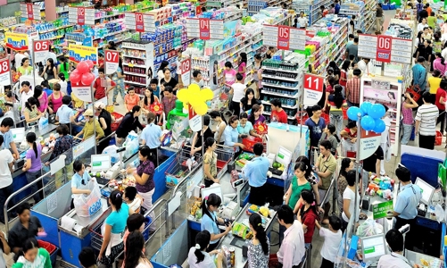 Tổng mức bán lẻ hàng hóa và doanh thu dịch vụ tiêu dùng năm 2023 phục hồi tích cực