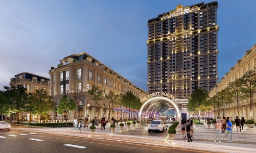 Thái Bình sắp đưa vào vận hành tổ hợp nhà phố quảng trường trung tâm hơn 1,9ha