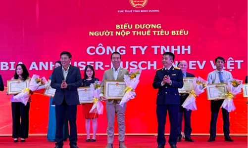 AB InBev Việt Nam được biểu dương Người nộp thuế tiêu biểu 2020-2022