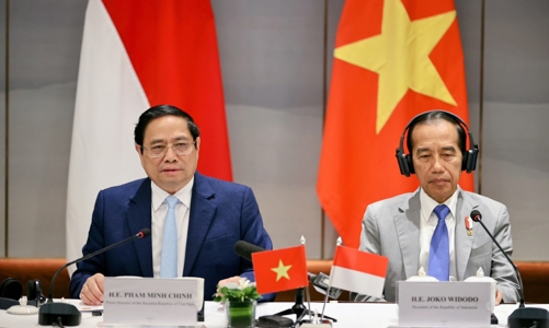 Thủ tướng Phạm Minh Chính và Tổng thống Indonesia kêu gọi doanh nghiệp 2 nước tăng cường hợp tác, đầu tư
