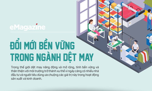Đổi mới bền vững trong ngành dệt may