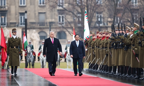 Thủ tướng Phạm Minh Chính thăm chính thức Hungary