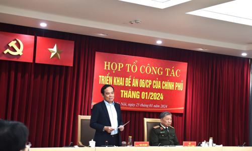 Tháo gỡ nhiều khó khăn, khẩn trương triển khai các nhiệm vụ Đề án 06 năm 2024