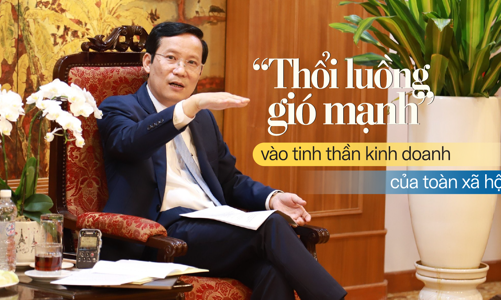  “Thổi luồng gió mạnh”  vào tinh thần kinh doanh của toàn xã hội