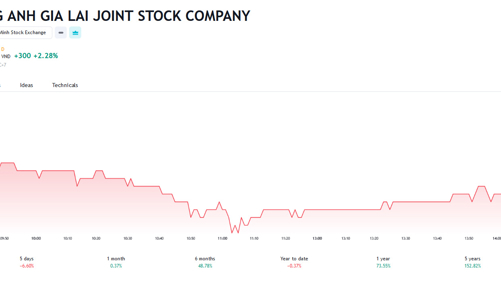HAG được chấp thuận phương án phát hành 1.300 tỷ đồng cổ phiếu riêng lẻ