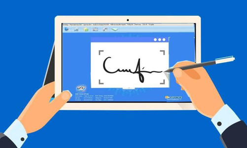 Chữ ký điện tử chuyên dùng bảo đảm an toàn