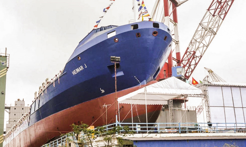 Những tín hiệu khả quan từ các doanh nghiệp đóng tàu 