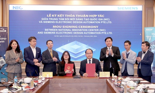 NIC hợp tác với Siemens EDA phát triển hệ sinh thái bán dẫn tại Việt Nam