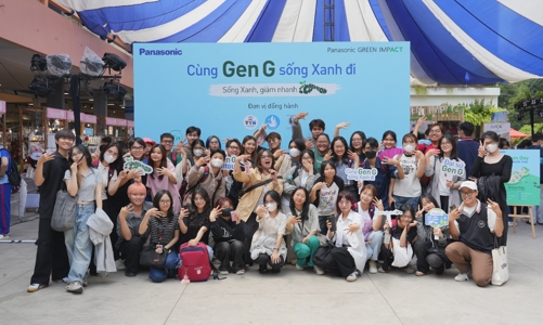 Panasonic nỗ lực truyền cảm hứng cho giới trẻ tạo tác động xanh